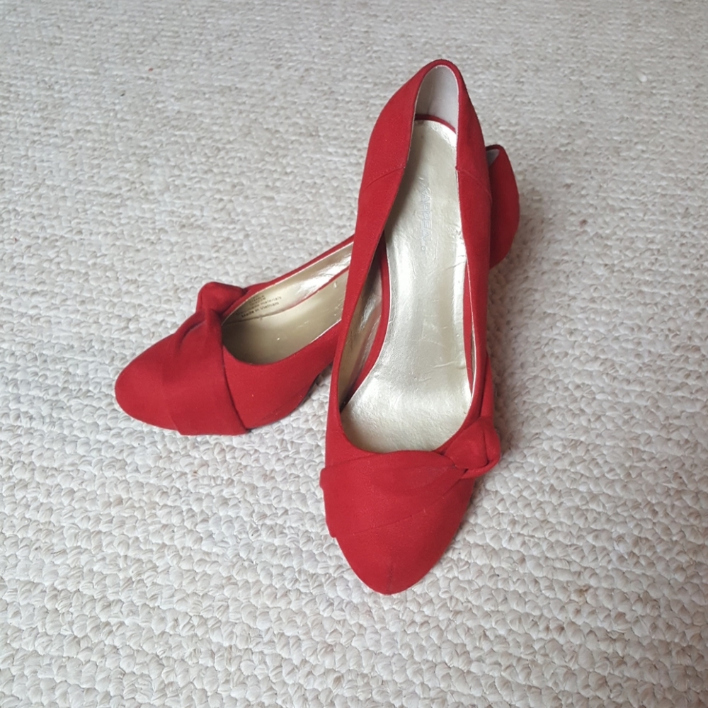 Ruby Red high heels